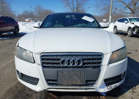 2011 Audi A5 2.0T Premium from USA, damaged, VIN WAUCFAFHXBN016367